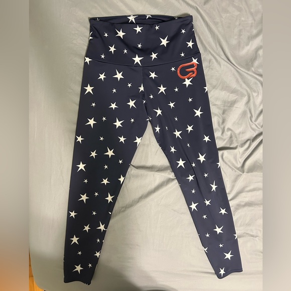 Cyclebar Navy Star Leggings - Picture 1 of 3